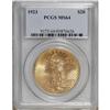 Image 1 : 1923 $20 MS64 PCGS