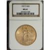 Image 3 : 1927-S $20 MS61 NGC