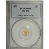 Image 1 : 1871 25C Liberty Round 25 Cents, BG-812, Low