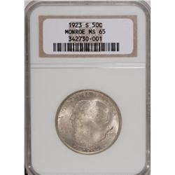1923-S 50C Monroe MS65 NGC