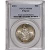 Image 1 : 1921 50C Pilgrim MS66 PCGS