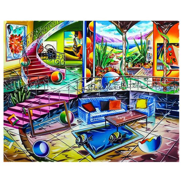 Alexander Astahov- Original Oil on Canvas "Messy Estate"