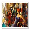 Image 1 : Nelly Panto, "Waiting for You" Hand Signed Limited Edition Serigraph on Paper with Letter of Authent