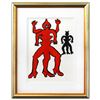 Image 1 : Alexander Calder- Lithograph "DLM212 - UNE FAMILLE DE LA-BAS II"