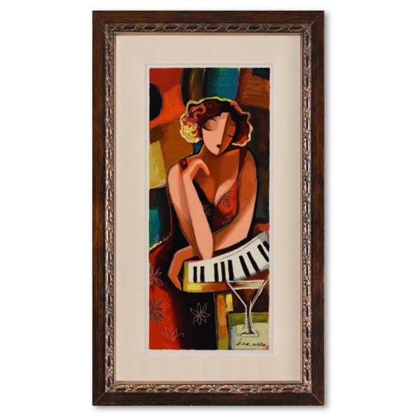 Michael Kerzner, "The Pianist" Framed Limited Edition Serigraph, AP Numbered 2/65 and Hand Signed wi
