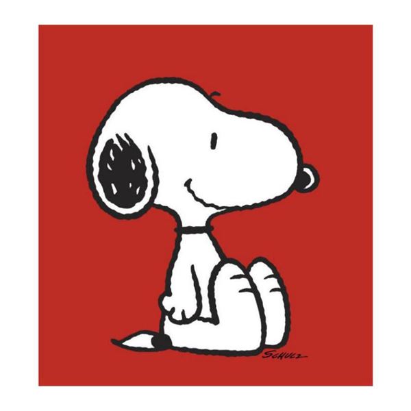 Peanuts, "Snoopy: Red" Hand Numbered Canvas (40"x44") Limited Edition Fine Art Print with Certificat