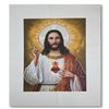 Image 1 : Steve Kaufman (1960-2010) "Jesus Peace (State 3)" Hand Signed and Numbered Limited Edition Hand Pull