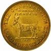 Image 2 : Undated (1837) Hard Times Token. I Take The Responsibility HT-71, L-52. Rarity-2. Brass. MS-65 (NGC)