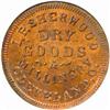 1863 Civil War Store Card Cleveland, OH. I.P. Sherwood, Dry Goods CWT-175M-3a Rarity-4. MS64RB (NGC)