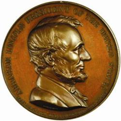 1865 Lincoln Emancipation of Slavery Preclaimed Medal. King-229. Bronze. Unc.