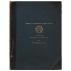 1941 ANA Convention Register (Philadelphia Coin Club Host). Fine.