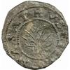 1652 Massachusetts Oak Tree Shilling. Noe-9. Rarity-5. IN at Bottom. AU-58 Dark (Uncertified).