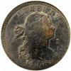 1796 Draped Bust. Large Cent. S-104. Rarity-3+. LIHERTY. VG-8 Details--Corroded, Scratched (ANACS).