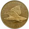 1857 Flying Eagle Cent. Snow-PR3. Proof-63 (PCGS).