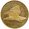 1858 Flying Eagle Cent. Large Letters. Snow-PR1, the only known dies. Proof-63 (PCGS).