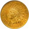 Image 1 : 1869/9 Indian Cent. Snow-4. MS-64 RD (PCGS).