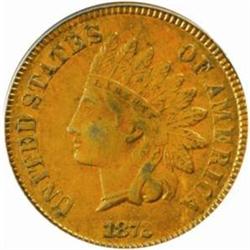 1872 Indian Cent. Bold N. EF-45 (PCGS).