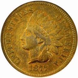 1877 Indian Cent. VF-35 BN (NGC).