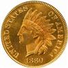 1880 Indian Cent. Proof-65 RD (PCGS).