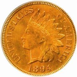 1894 Indian Cent. Proof-65 RD (PCGS).