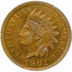 1901 Indian Cent. Proof-65 RB (PCGS).
