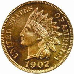 1902 Indian Cent. Proof-67 RD (PCGS).