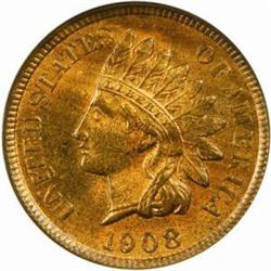 1908-S Indian Cent. MS-65 BN (NGC).