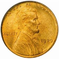 1909 V.D.B. Lincoln Cent. FS-1102/012.1. Doubled Die Obverse. MS-65 RD (PCGS).
