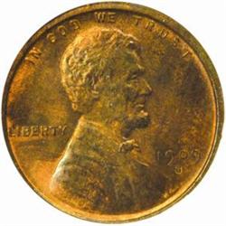1909-S V.D.B. Lincoln Cent. MS-63 RB (NGC).