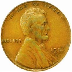 1914-D Lincoln Cent. EF-40 (PCGS).
