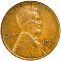 1914-D Lincoln Cent. VF-35 (PCGS).