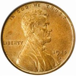 1915-D Lincoln Cent. MS-65 RB (PCGS).