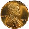 1916 Lincoln Cent. MS-66 RD (PCGS).