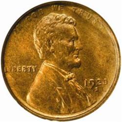 1920-S Lincoln Cent. MS-64 RB (NGC).
