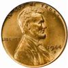 1944-D/S Lincoln Cent. FS-502/021. MS-65 RB (PCGS).