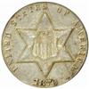 Image 1 : 1870 Silver Three-Cent Piece. AU-50 (PCGS).