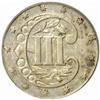 Image 2 : 1870 Silver Three-Cent Piece. AU-50 (PCGS).