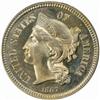 Image 1 : 1867 Nickel Three-Cent Piece. Proof-66 Cameo (PCGS).