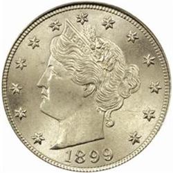 1899 Liberty Nickel. MS-65 (PCGS).