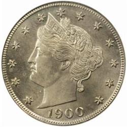 1900 Liberty Nickel. Proof-65 (PCGS).