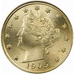1905 Liberty Nickel. MS-65 (PCGS).