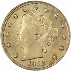 1912 Liberty Nickel. MS-65 (PCGS).