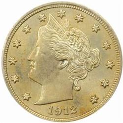 1912 Liberty Nickel. MS-65 (PCGS).