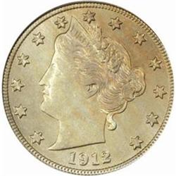 1912-D Liberty Nickel. MS-65 (PCGS).