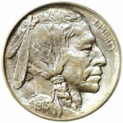 1913 Buffalo Nickel. Type I. MS-67 (PCGS).
