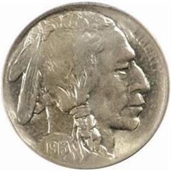 1913-S Buffalo Nickel. Type I. MS-64 (PCGS).