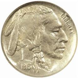 1913-S Buffalo Nickel. Type II. MS-62 (NGC).