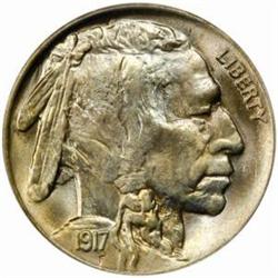 1917 Buffalo Nickel. MS-66 (PCGS).