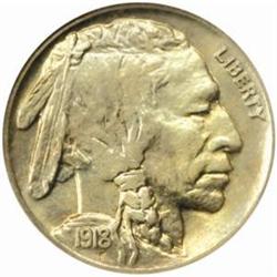 1918 Buffalo Nickel. MS-64 (NGC).