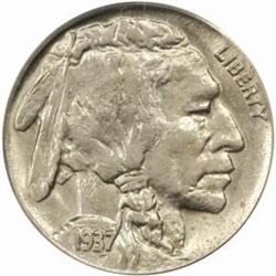 1937-D Buffalo Nickel. FS-020.2. 3-Legged. MS-62 (PCGS).